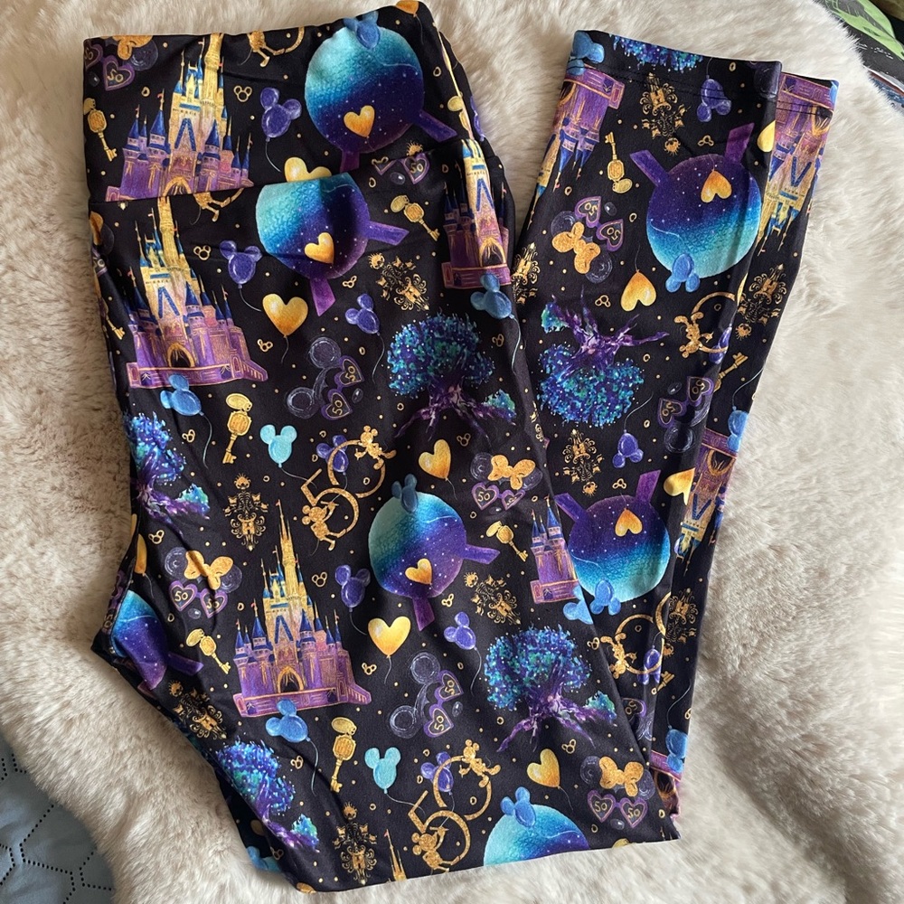 Disney World 50th Anniversary Leggings